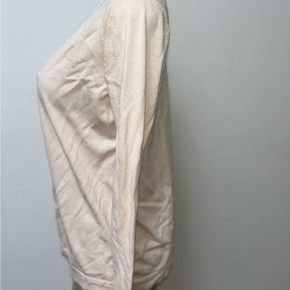 Pink Open Front Lightweight Ann Taylor Loft Size S - Picture 3 of 5